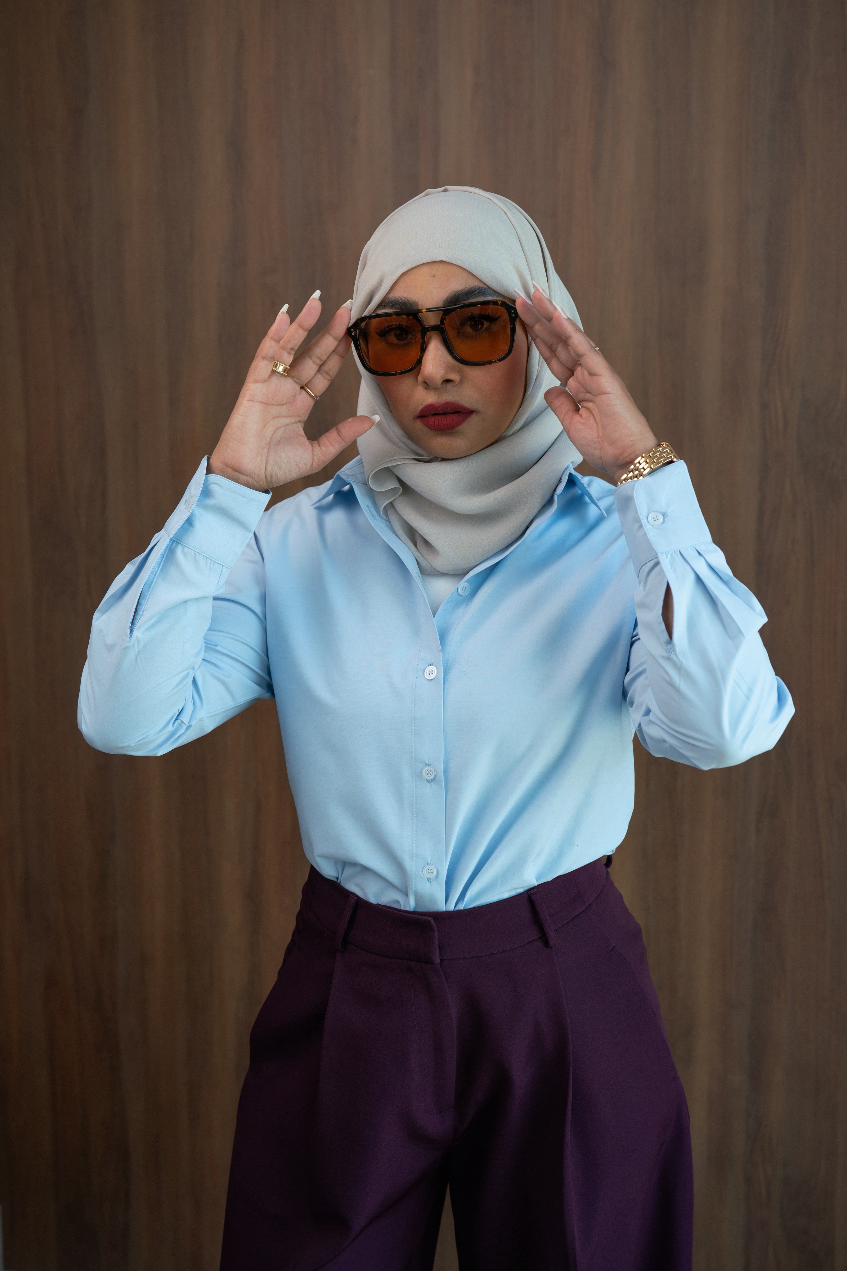 Poplin Straight Shirt