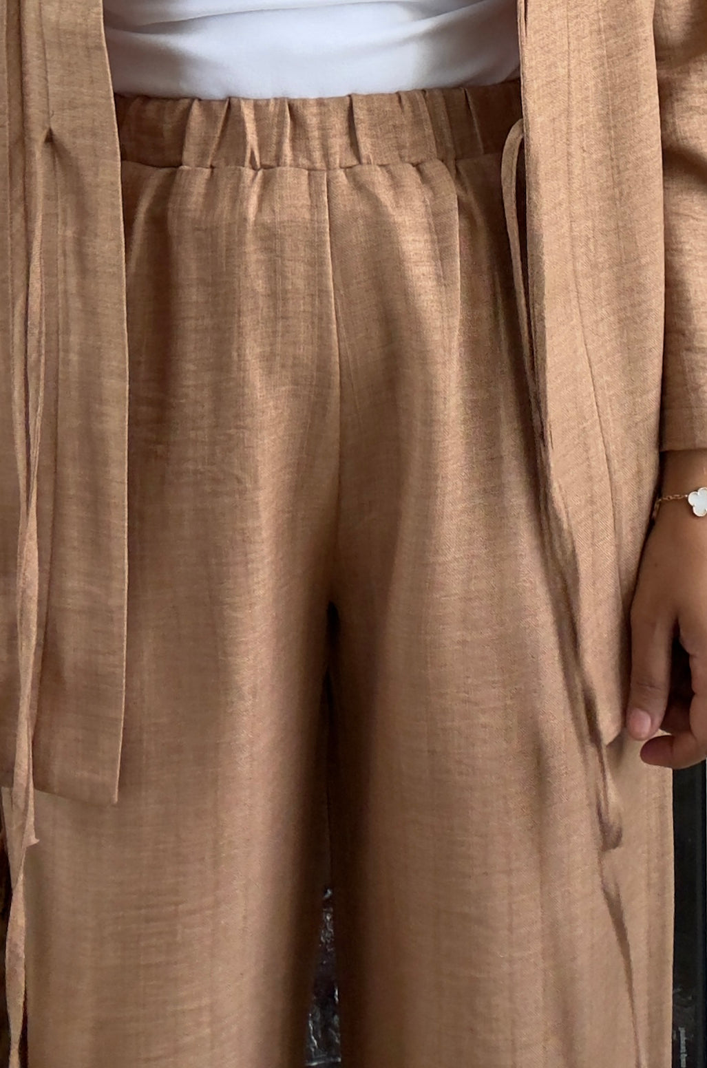 Bow Suit - Brown