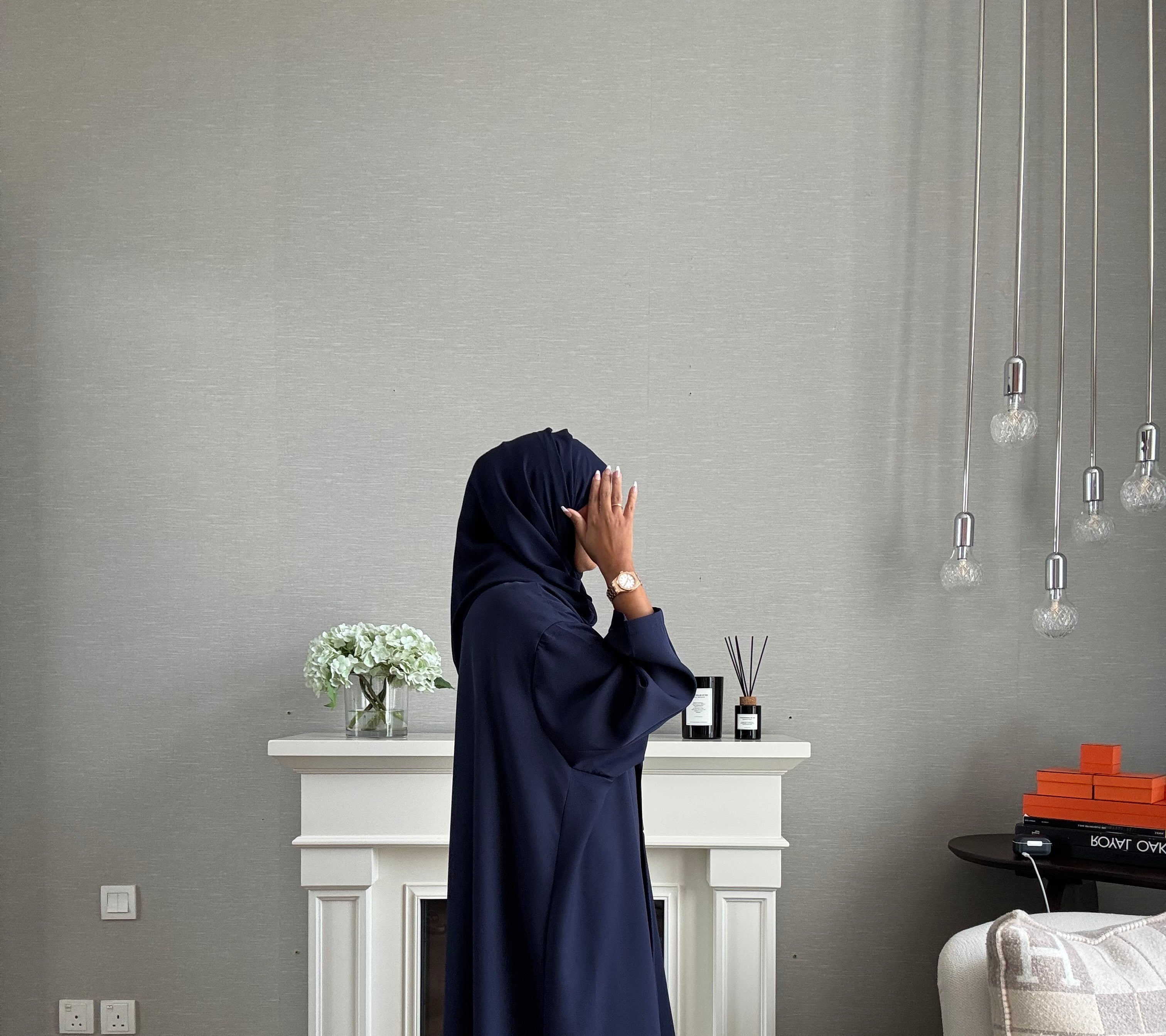 Desert Waves Suit - 2 PCS - Navy Blue