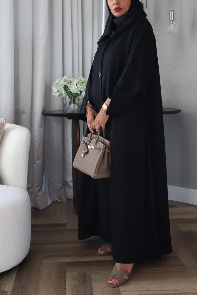 Nada Abaya With Scarf - Black