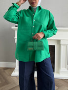 Linen Shirt - Green