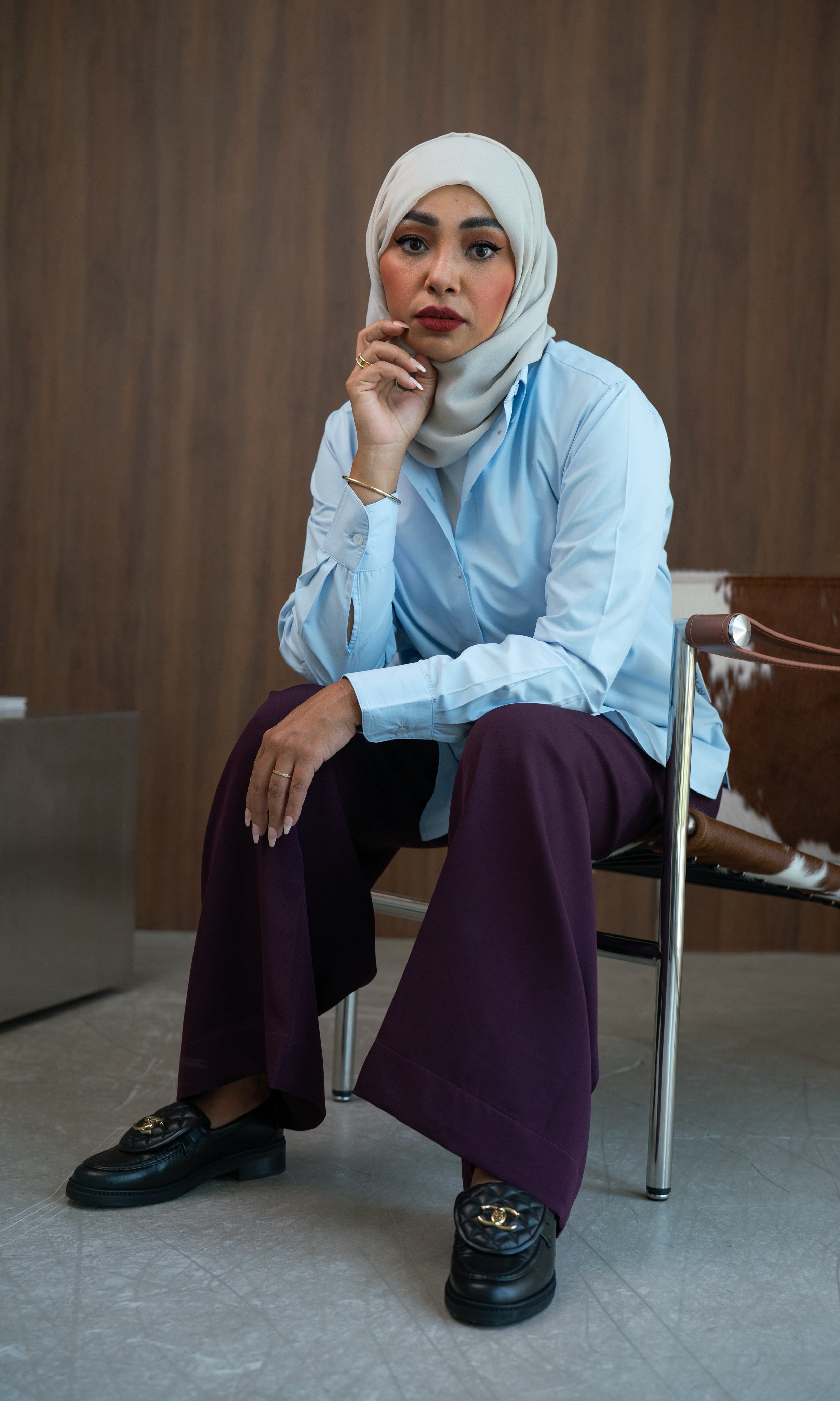 Poplin Straight Shirt