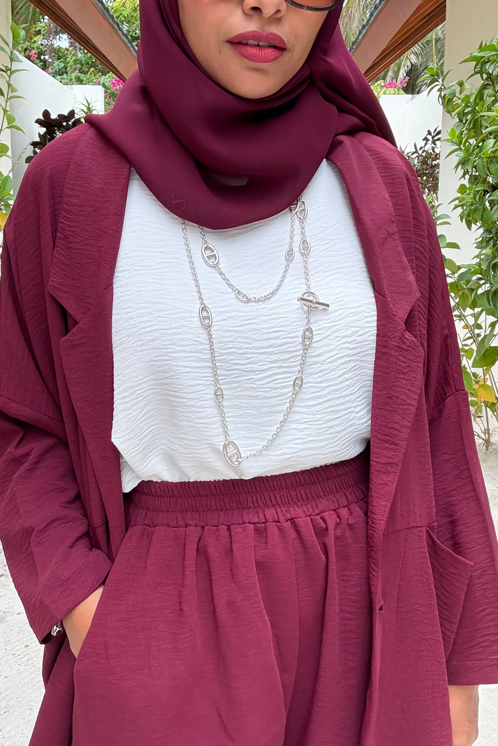 3 Pc Suit - Maroon