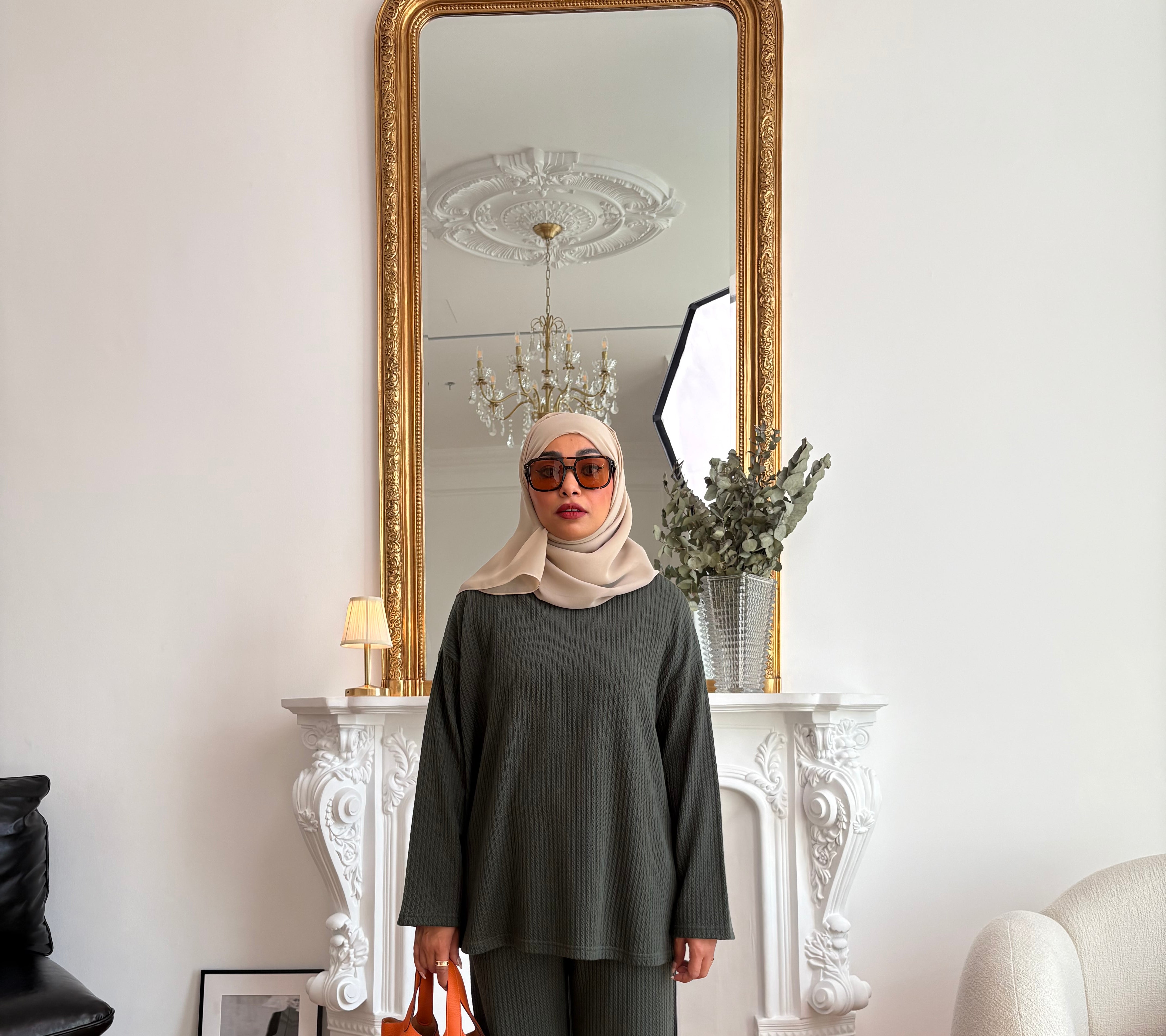 Knit Top & Pants set