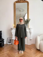 Knit Top & Pants set