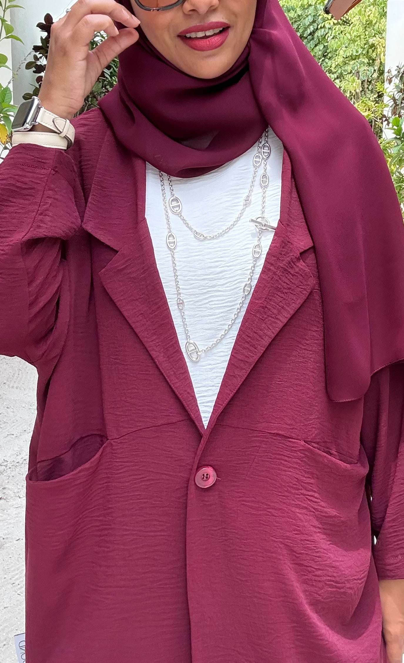 3 Pc Suit - Maroon