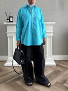 Linen Shirt - Sky Blue