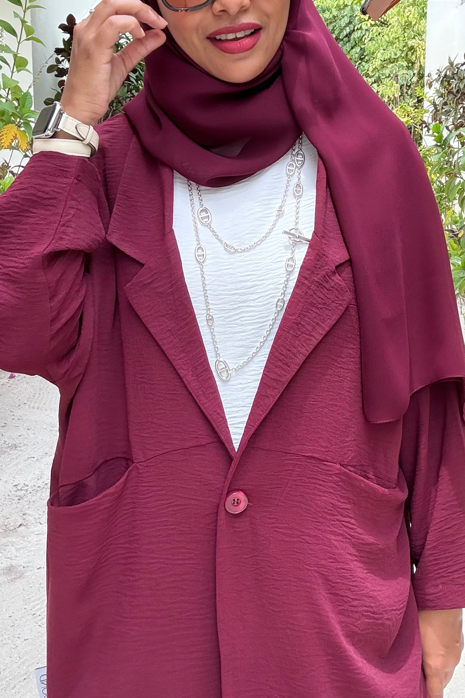 3 Pc Suit - Maroon