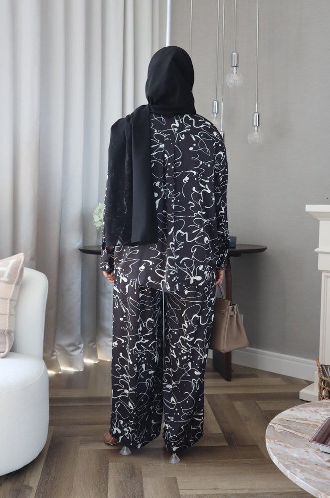 Cendrella Set - White/Black