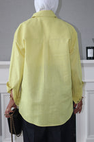 Linen Shirt - Yellow