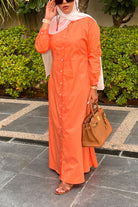Portofino Dress - Orange