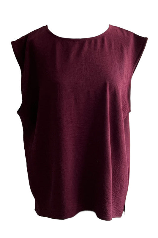Basic Top - Maroon