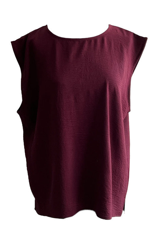 Basic Top - Maroon