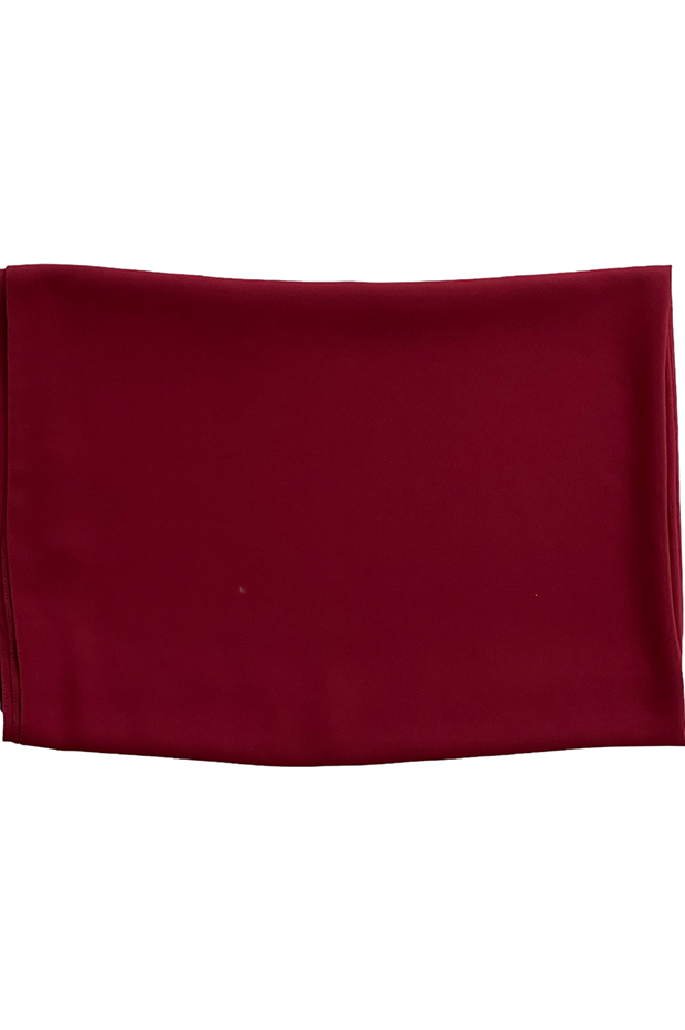 Chiffon Scarf - Maroon