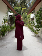 3 Pc Suit - Maroon