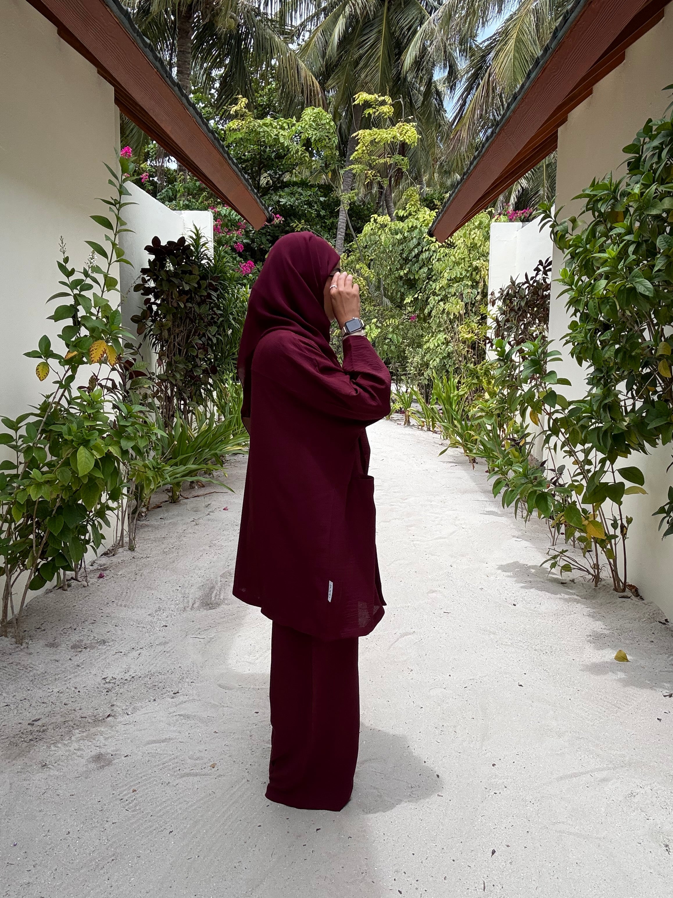 3 Pc Suit - Maroon