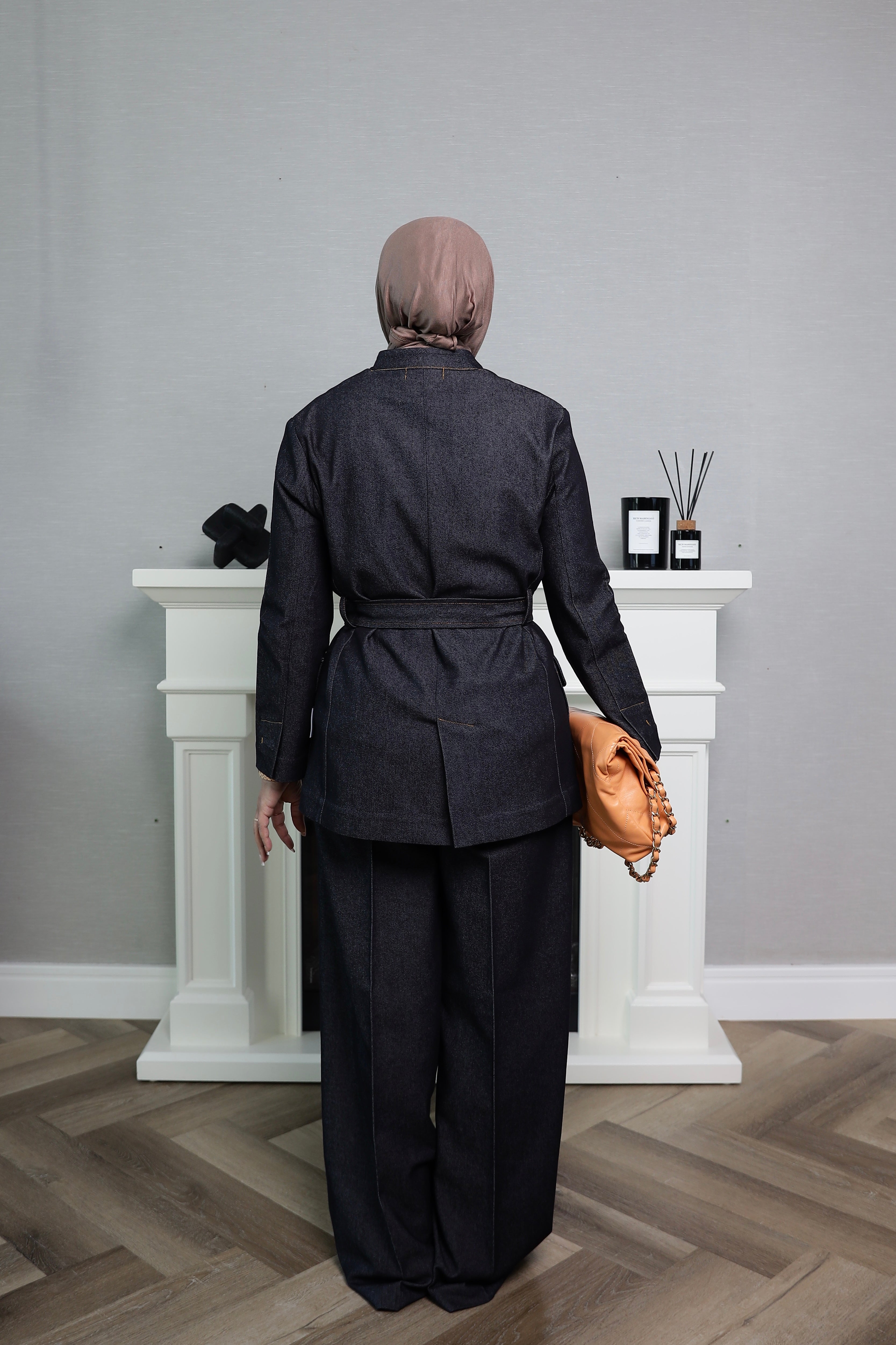 Bond - Denim Suit - Black