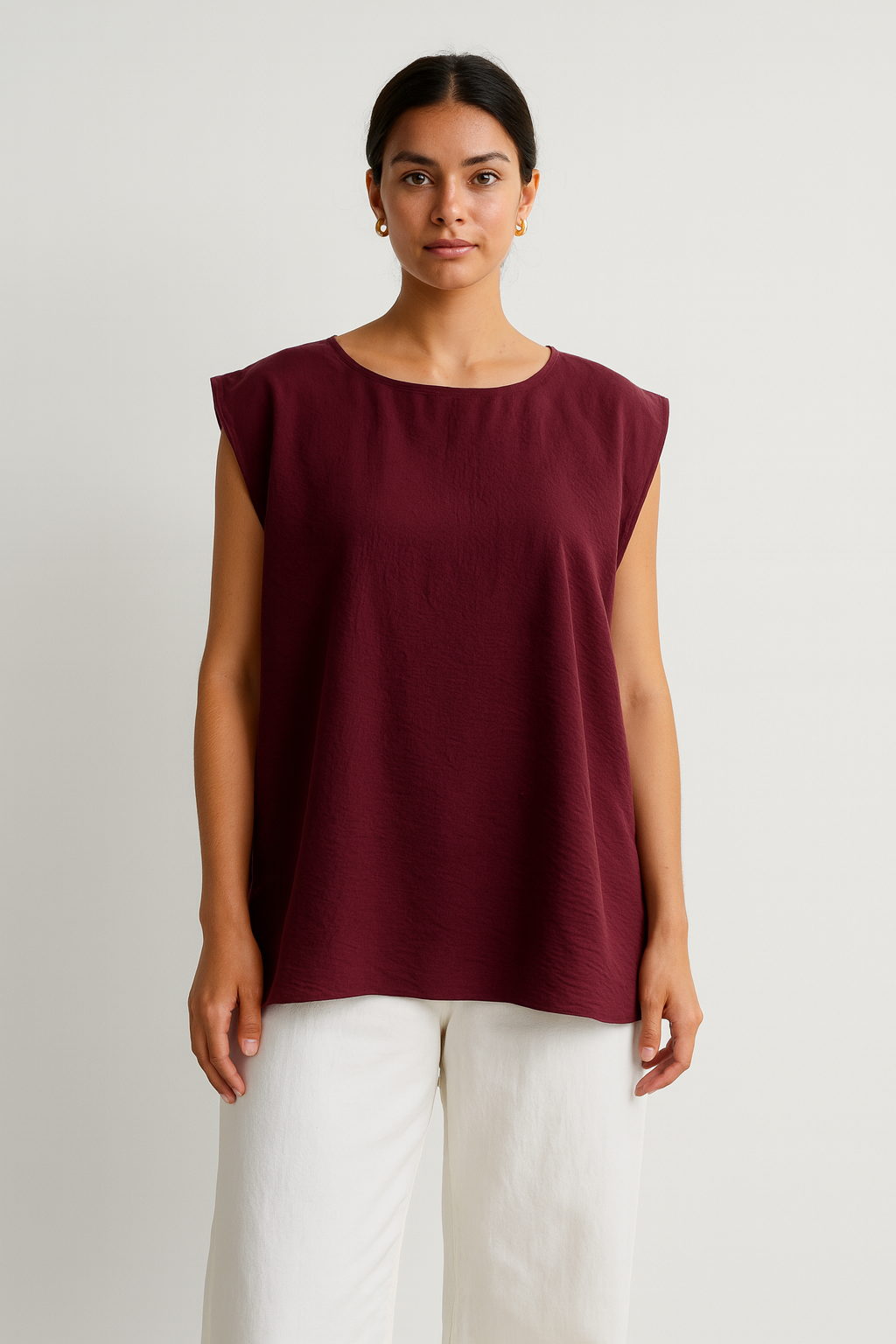 Basic Top - Maroon