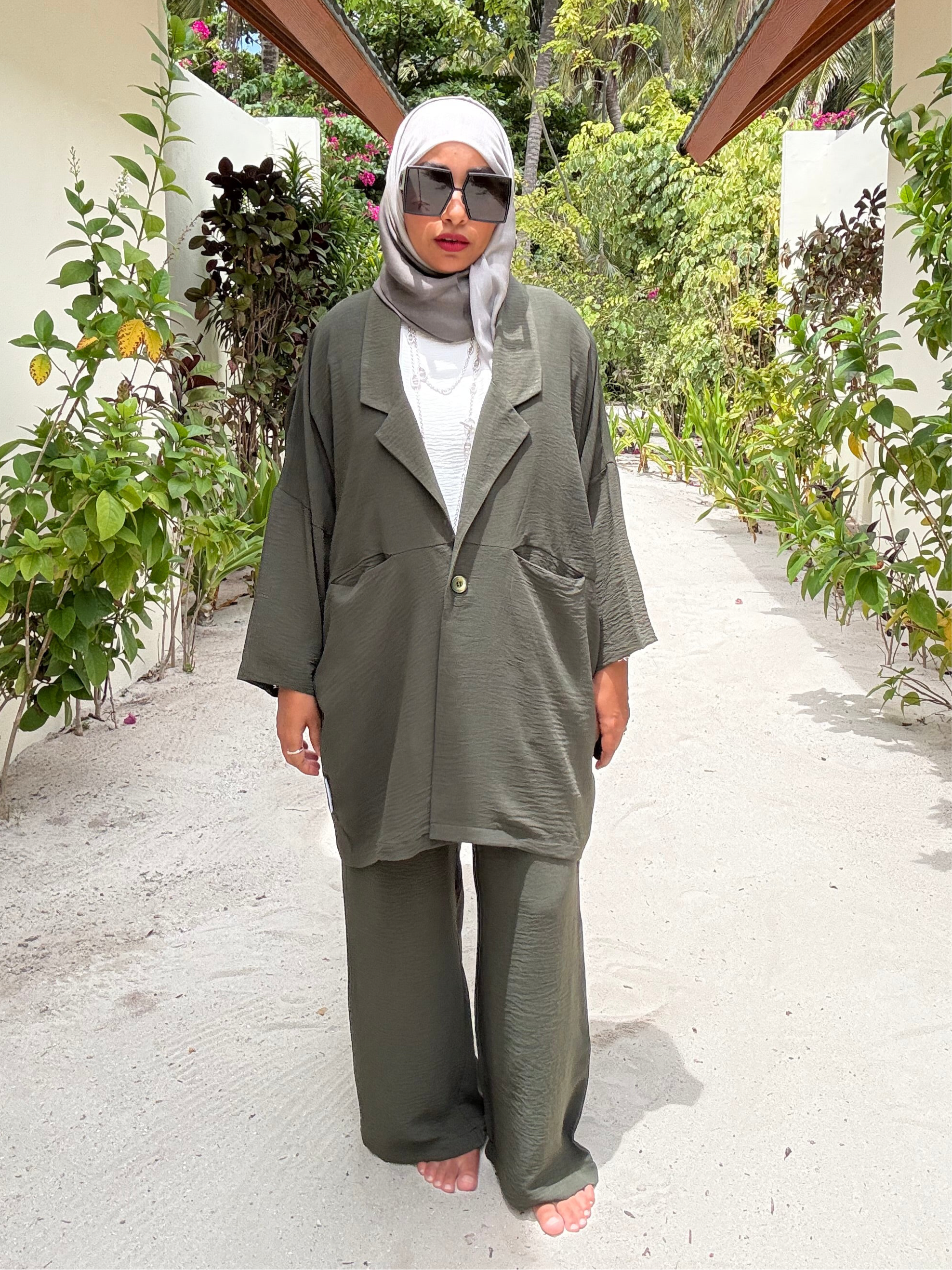 3 Pc Suit - Forest Green