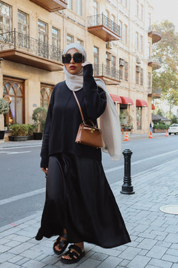 Silk Maxi Skirt