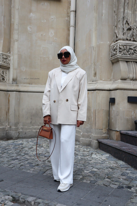 Oversized Blazer - Beige