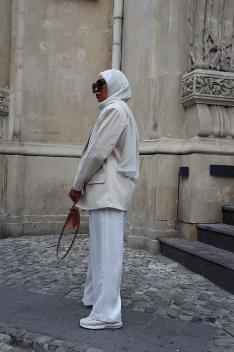 Oversized Blazer - Beige
