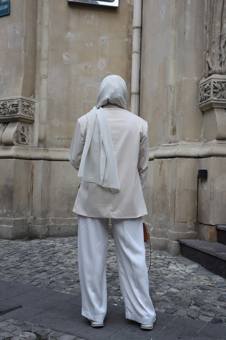 Oversized Blazer - Beige