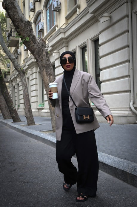 Oversized Blazer - Etoupe