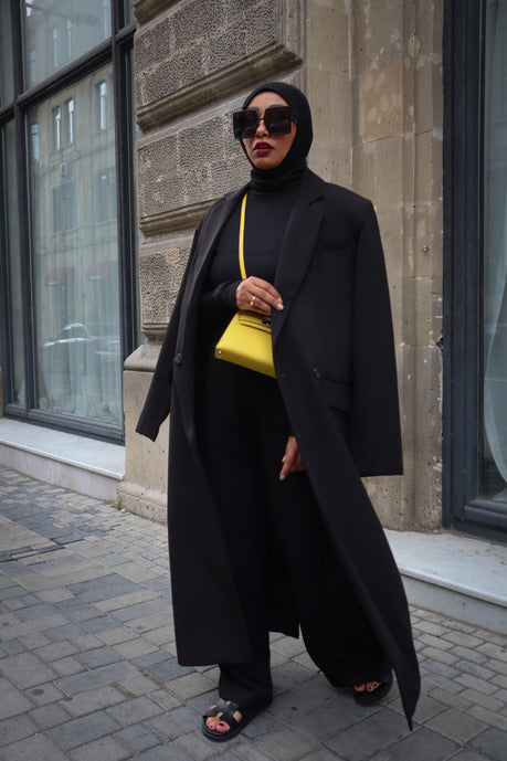 Maxi Blazer - Black