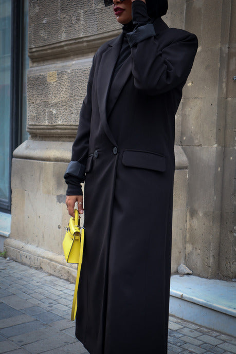 Maxi Blazer - Black