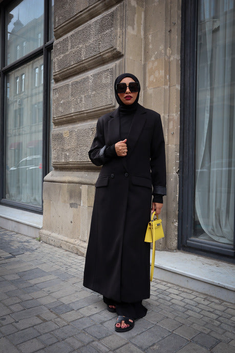 Maxi Blazer - Black