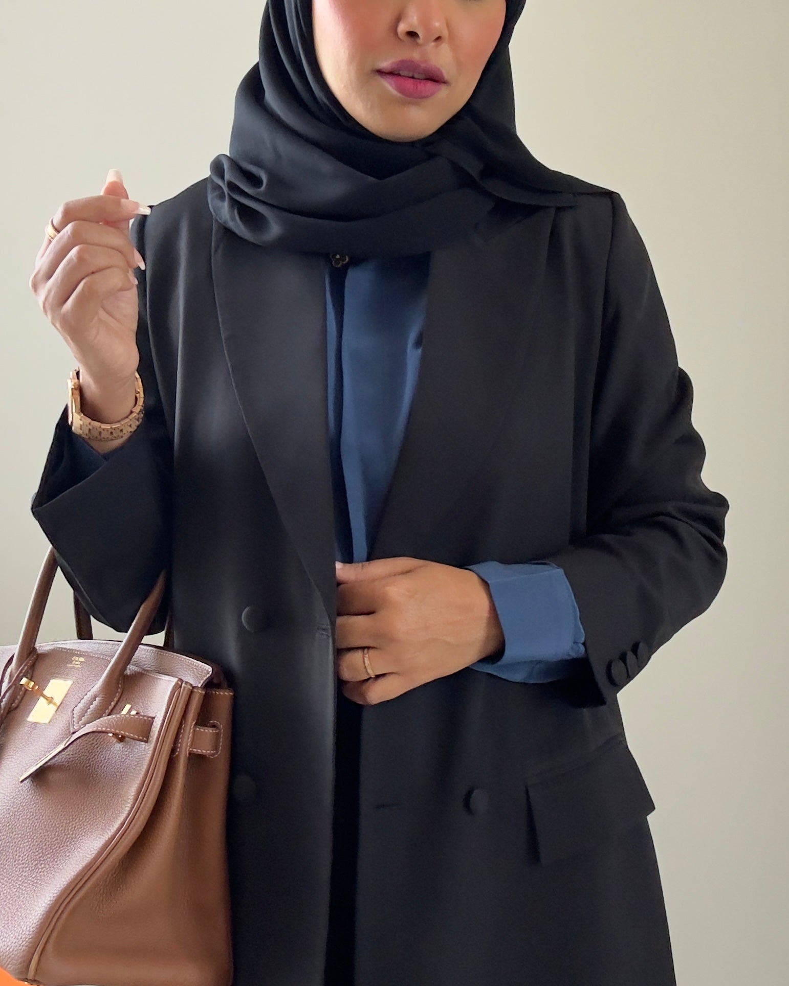 Blazer #3 Abaya - So Black