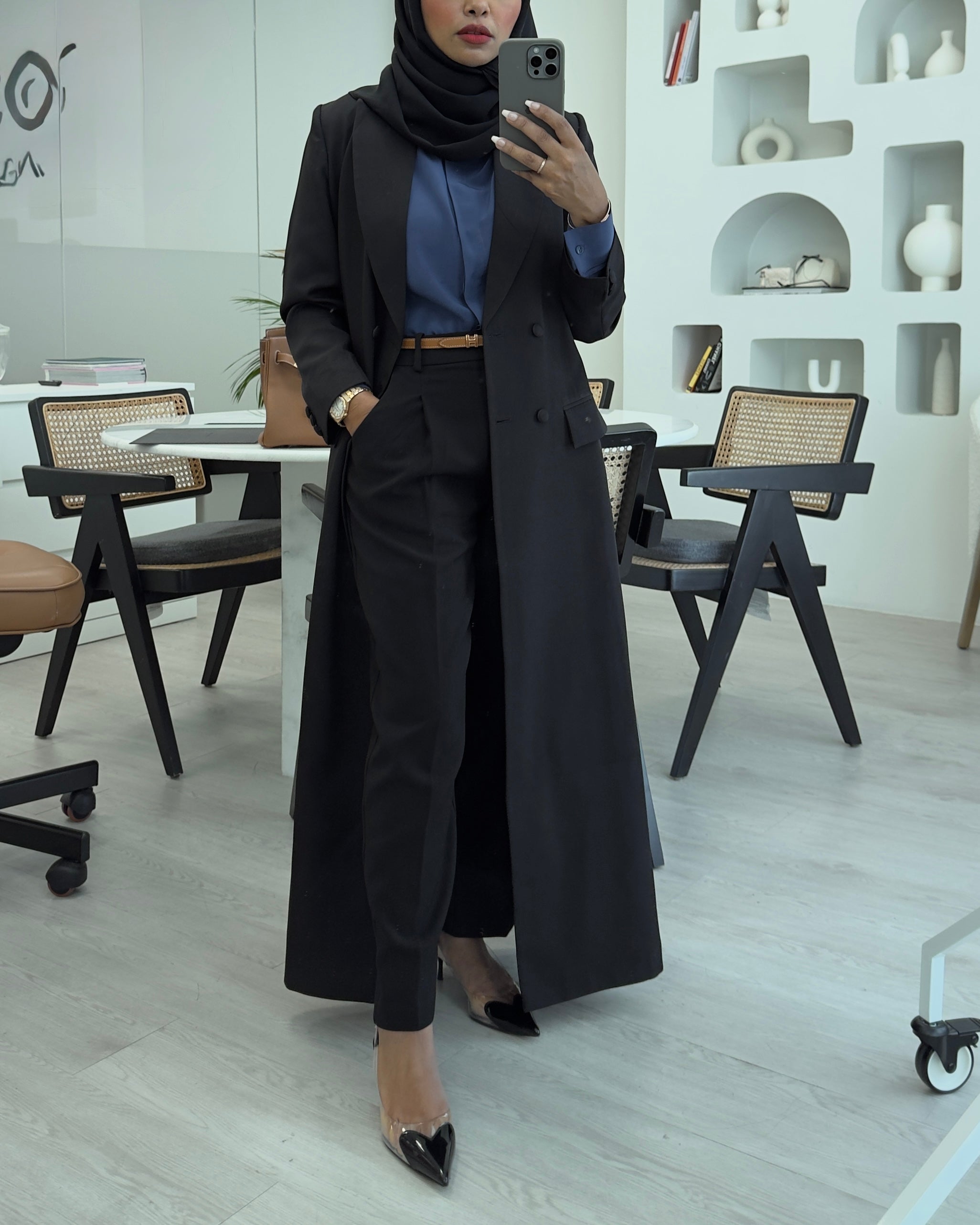Blazer #3 Abaya - So Black