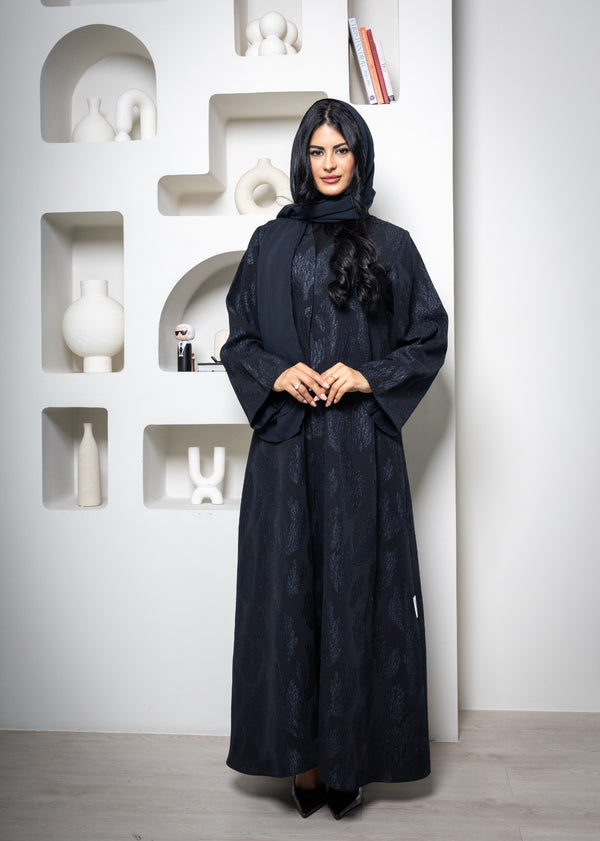 Abaya 109 Navy Blue Ready