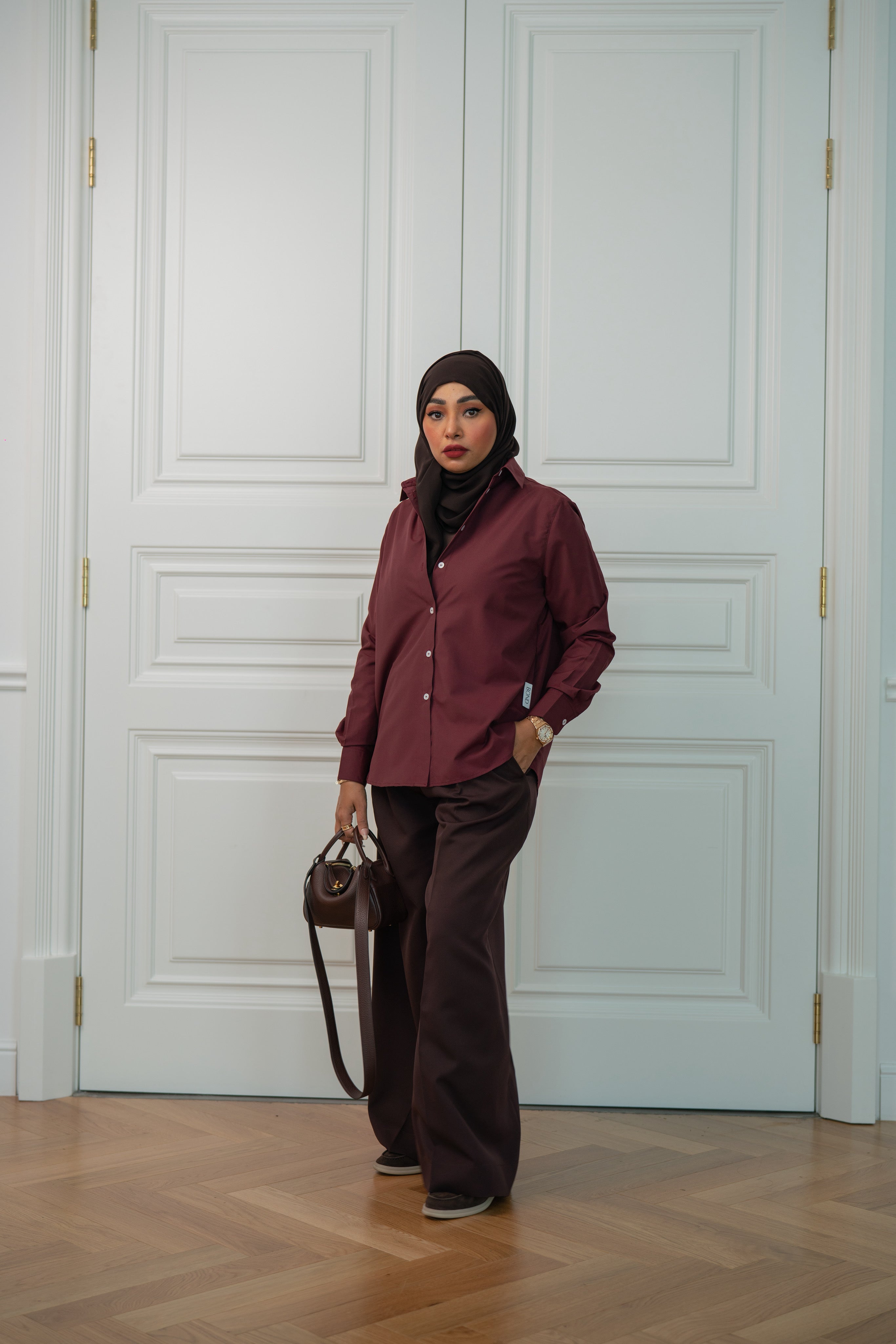 Poplin Straight Shirt