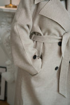 Luxury Maxi Coat - Light Beige