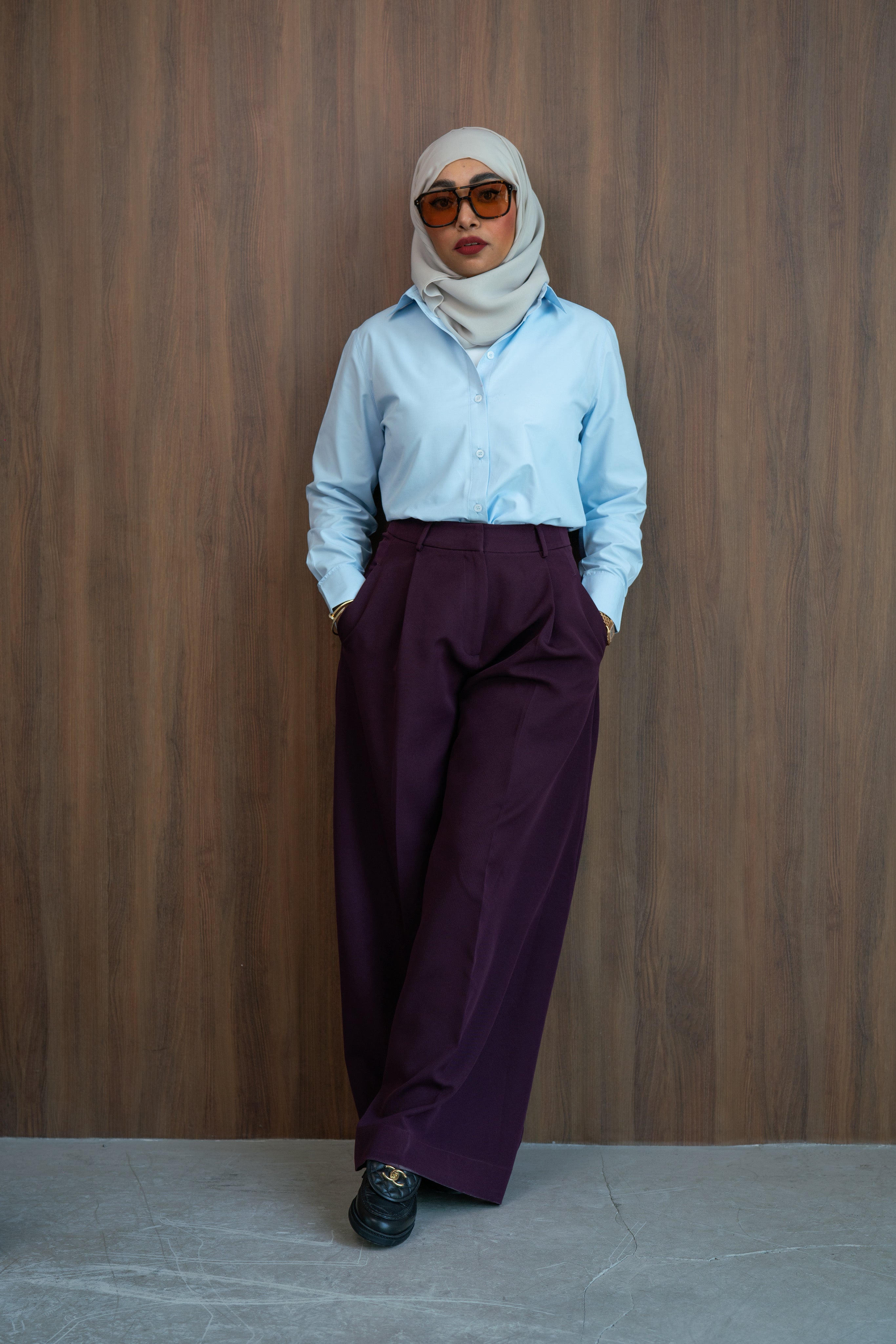 Double pleats trousers - Fig