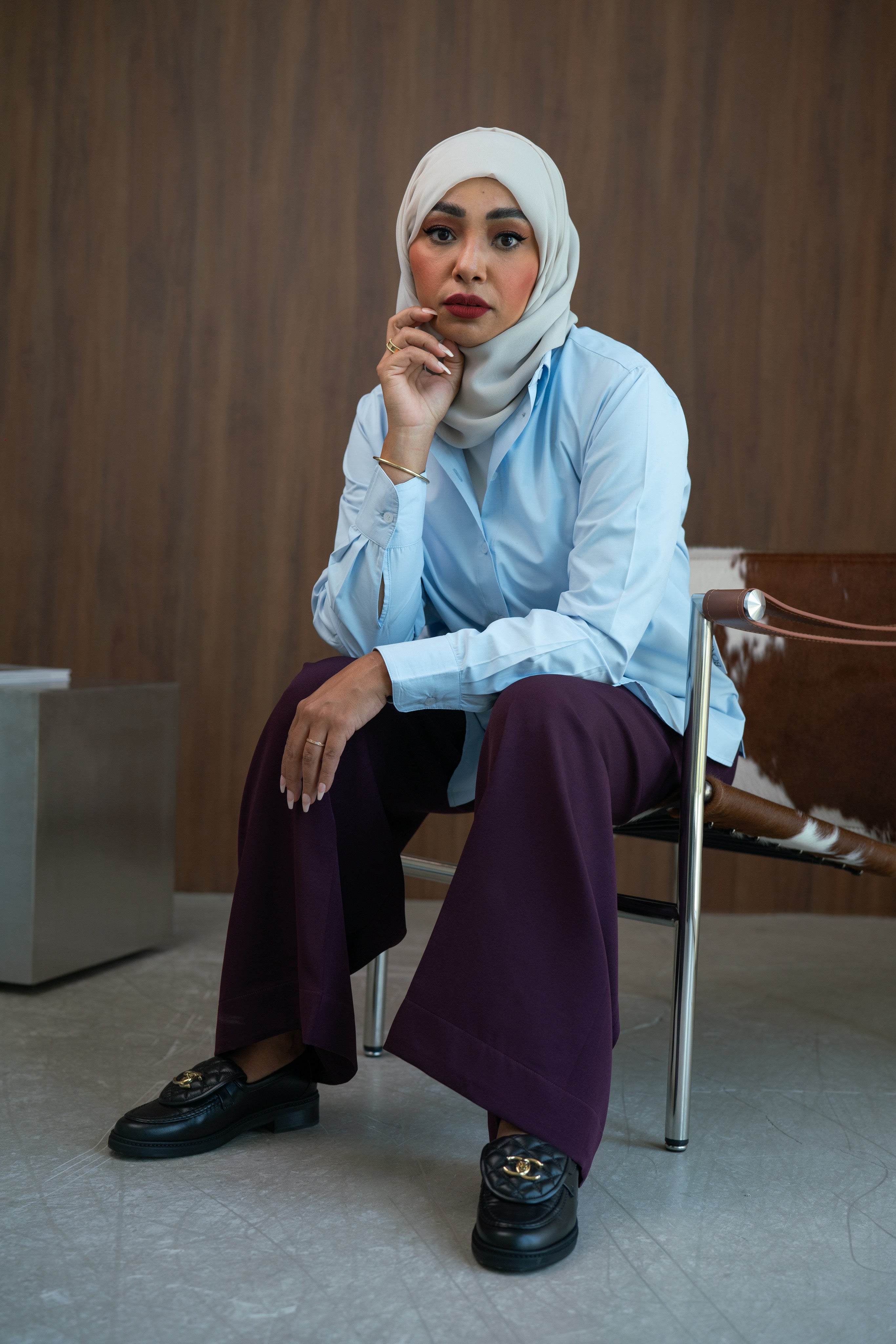 Poplin Straight Shirt