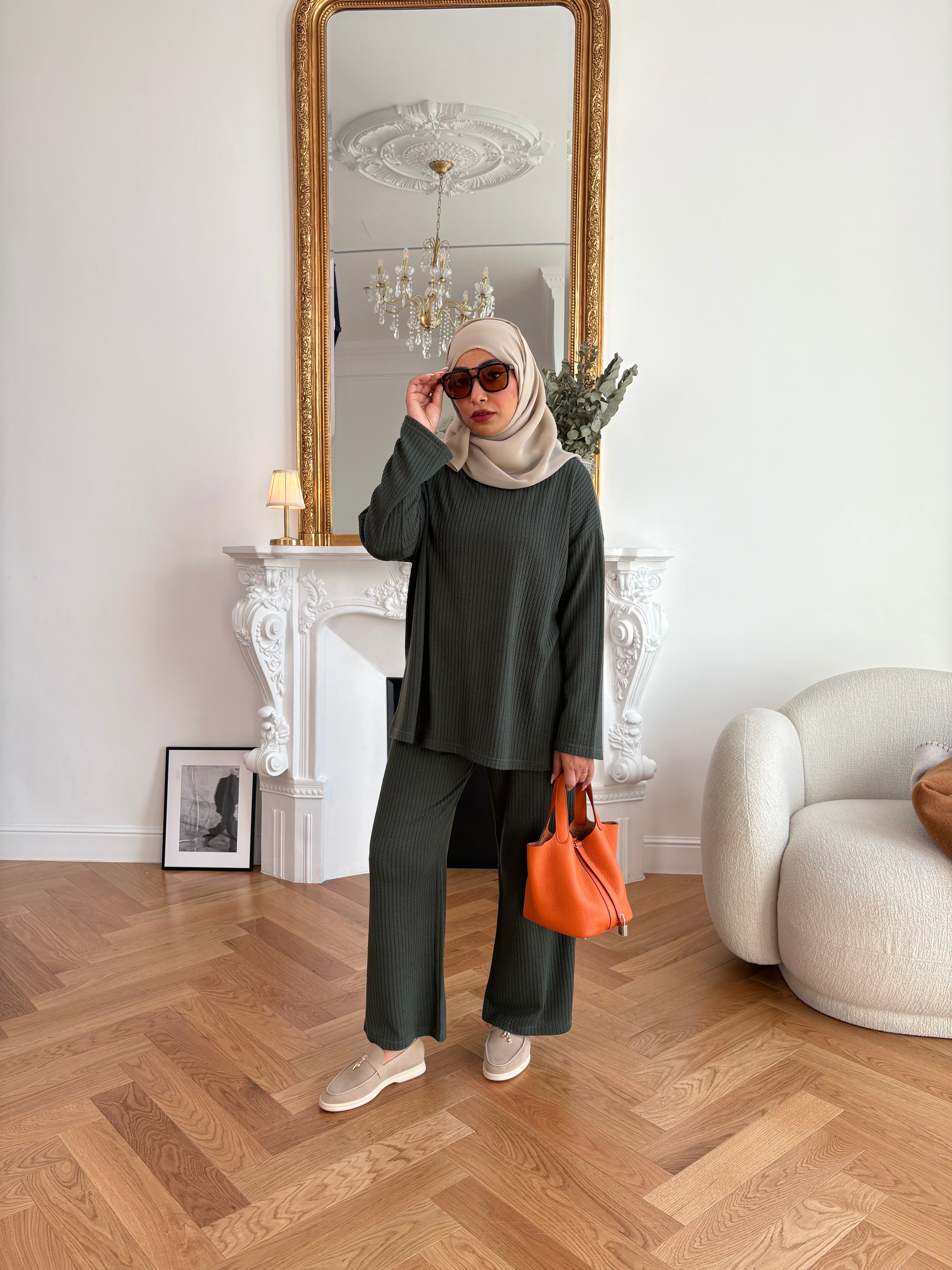 Knit Top & Pants set