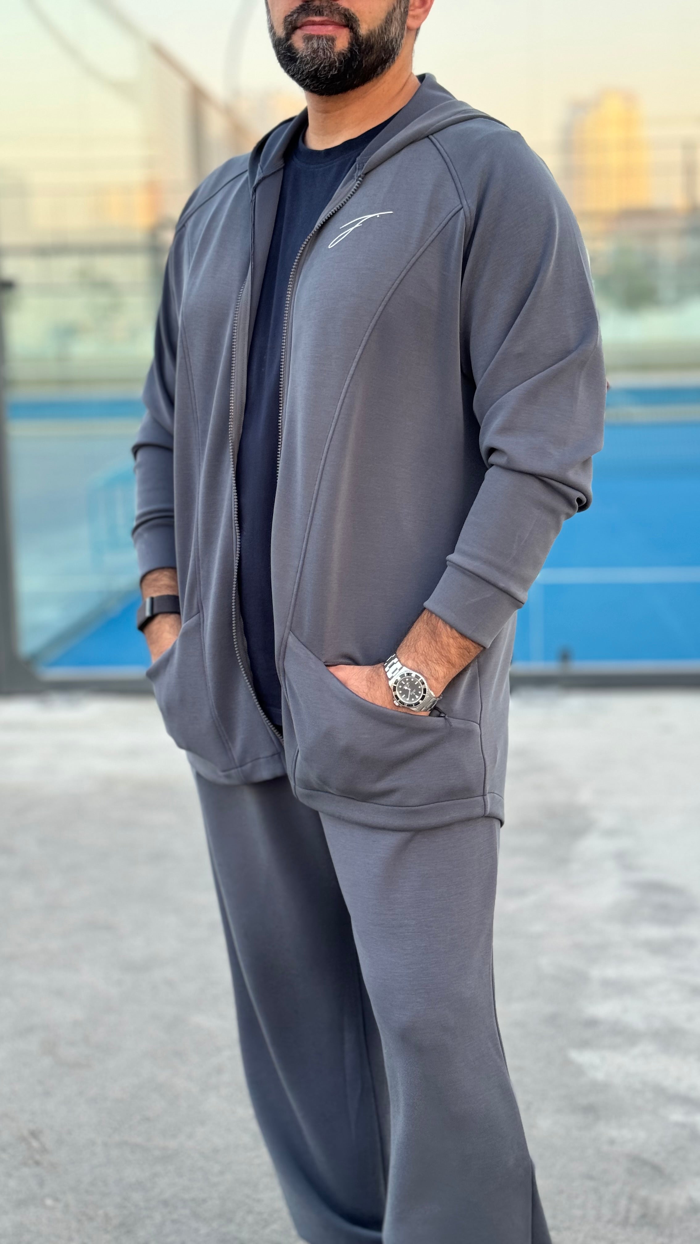 Winter Training Suit .04 - Men - Gray