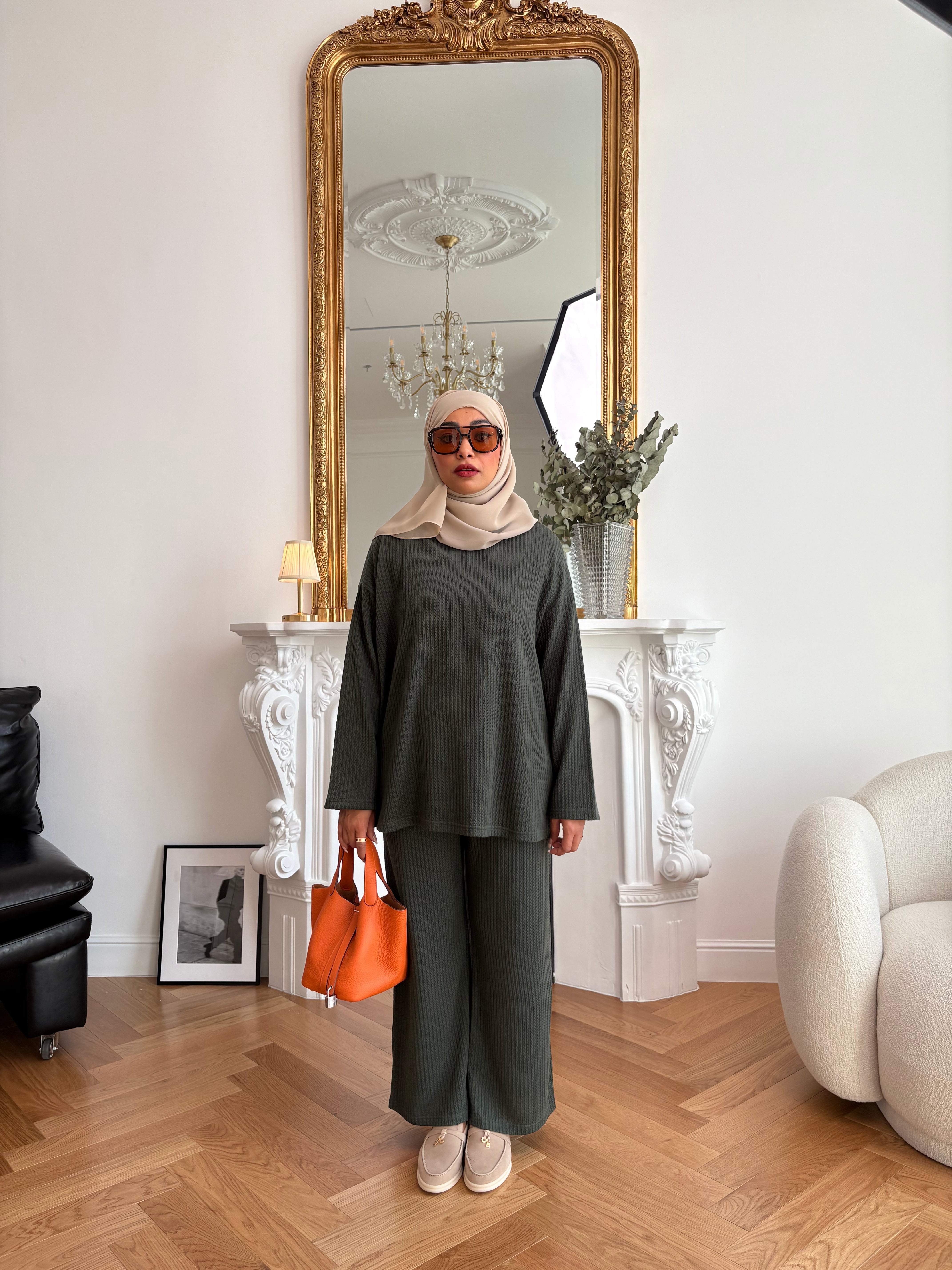 Knit Top & Pants set