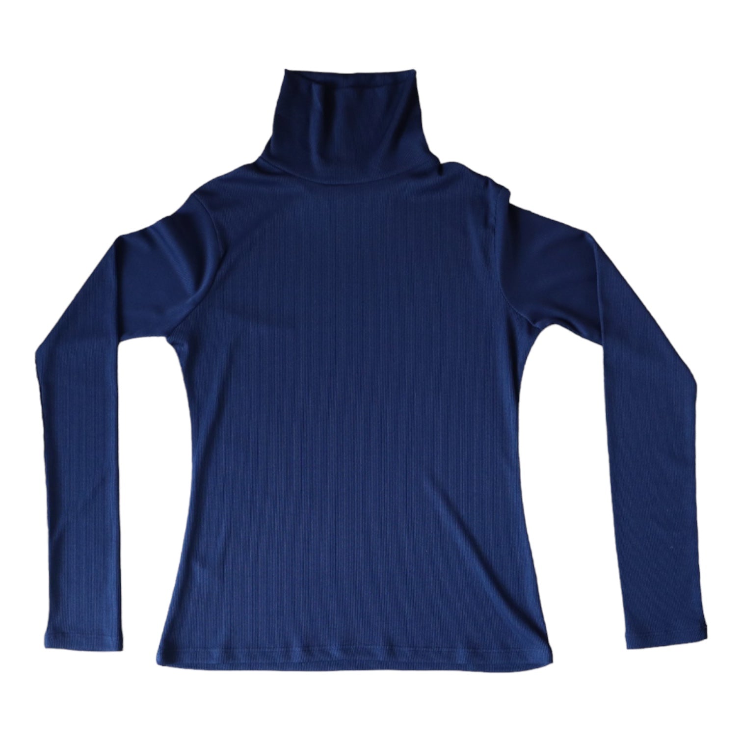 Long Sleeves Basic Top - Navy Blue