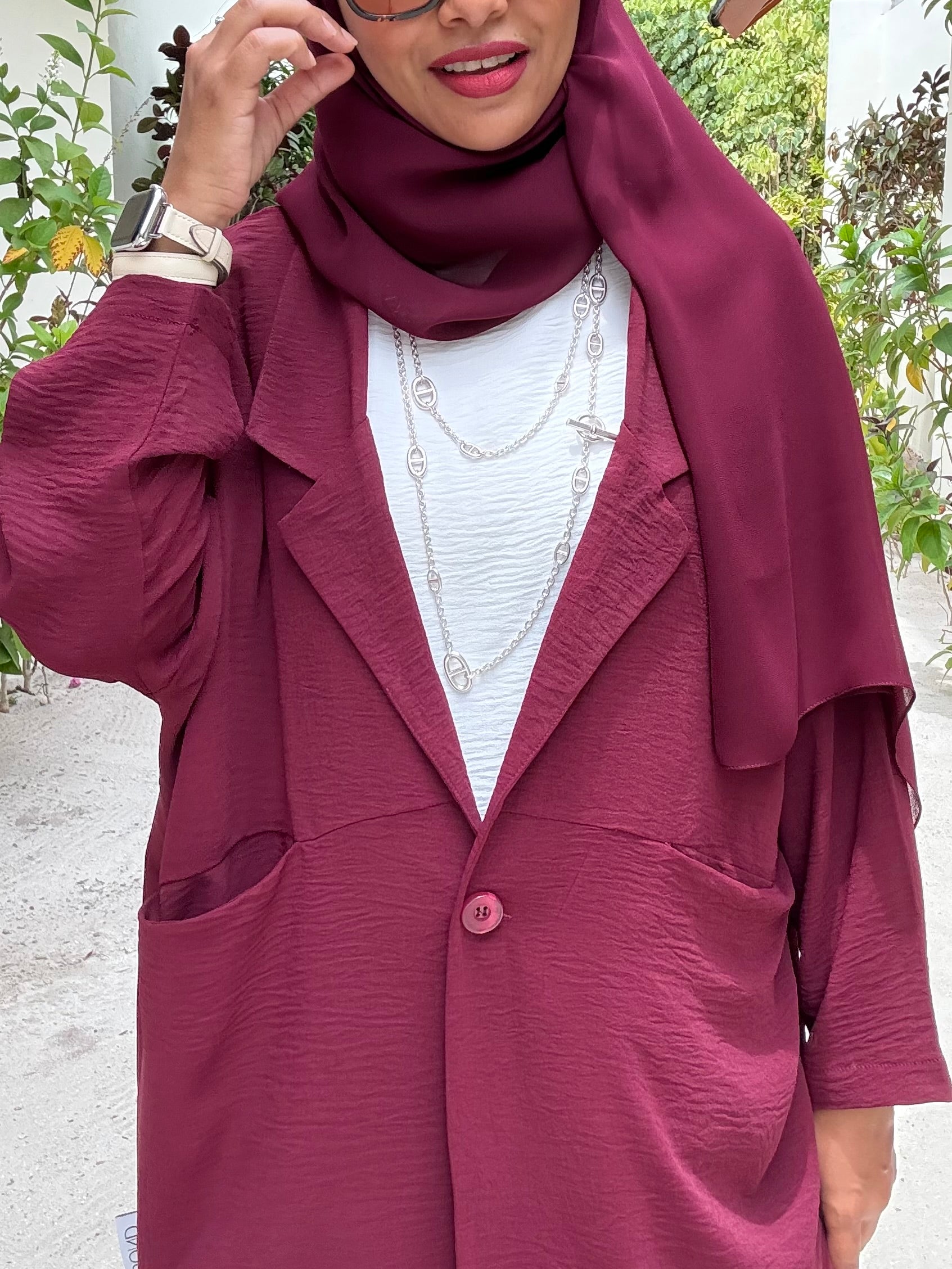 3 Pc Suit - Maroon