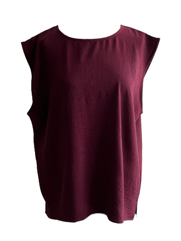 Basic Top - Maroon